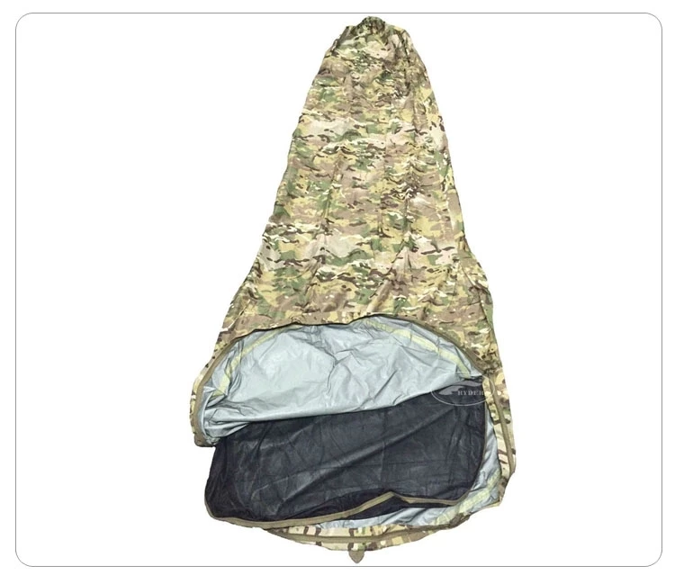 Heavy Duty Ultralight Outdoor Hiking Survival Camo Bivy Sac Military