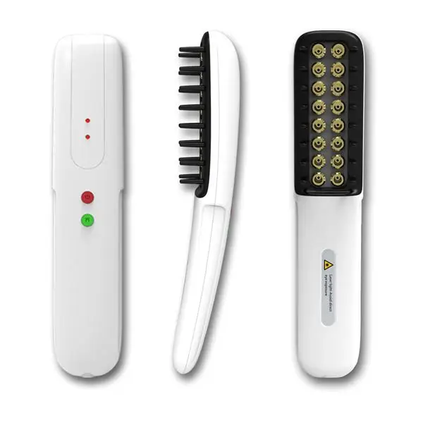 NEW Portable low level therapy hair regrowth laser comb with laser for personal home use