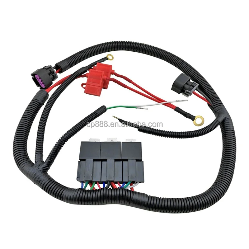 Dual Electric Fan Upgrade Wiring Harness For Gm Chevy Silverado 1999 ...