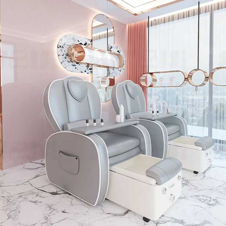 Hot Sale Manicure Pedicure Foot Spa Chair Sofa Massage Pump Pipeless