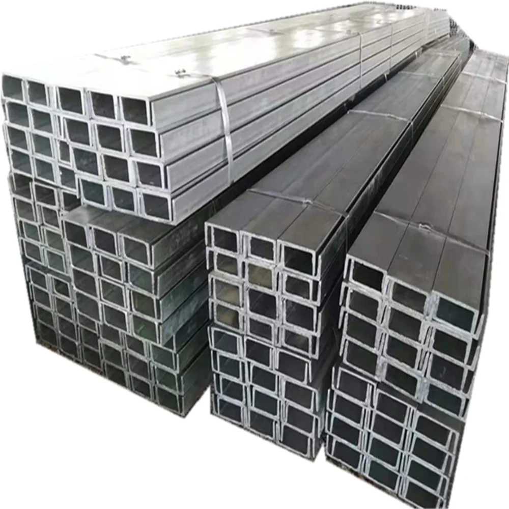 Galvanized Steel Mill Gi Channel Ss400 Channel Steel 75*40 Channel Beam ...