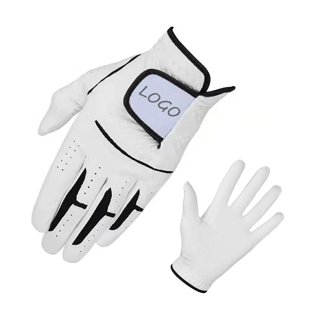 Colored Wholesale Packaging Golf Glove Men's With Logo Custom Golf