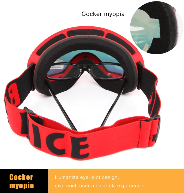 Factory Cheap Ski Goggles Double Lens Snow Goggles Custom Logo Snowboard Goggles2021 Buy