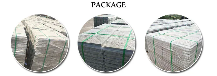 Cheap Price Flamed Granite Tiles Price Manufacture Black Granite Paving Stone