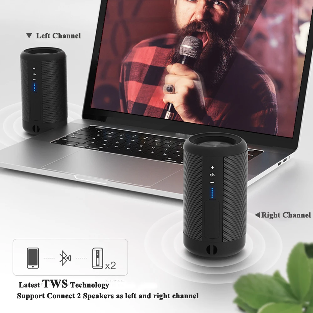 Latest Power Bank Portable Waterproof Bluetooth Outdoor Speaker - ANKUX.COM