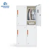 Multi function commercial furniture metal wardrobe 4 door gym locker