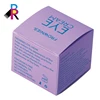 Famous Brand Custom Printing Purple Cosmetic Skin Care Tuck End Paper Box For Eye Cream