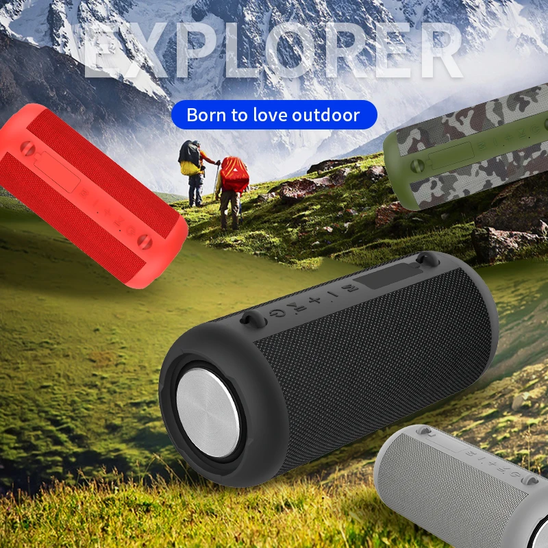 2020 Hot Sell 20W bluetooth speaker wireless bluetooth speaker IPX6 waterproof outdoor bluetooth speaker - ANKUX.COM