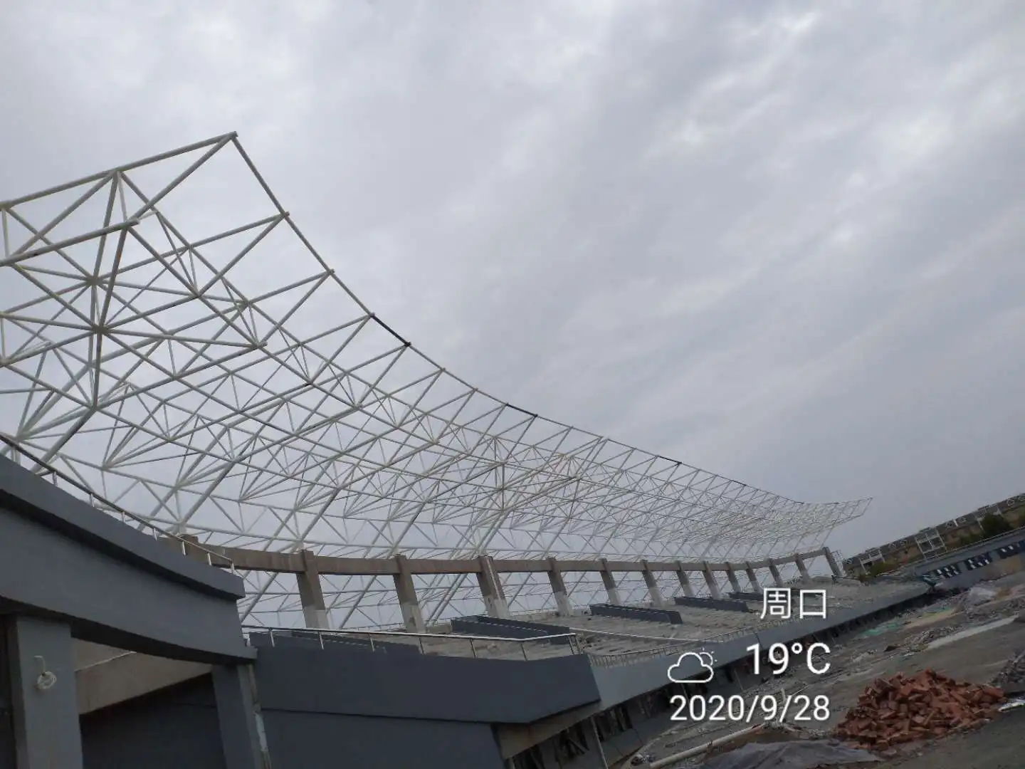 Durable Steel Tube Truss for Stadium and Arena Construction