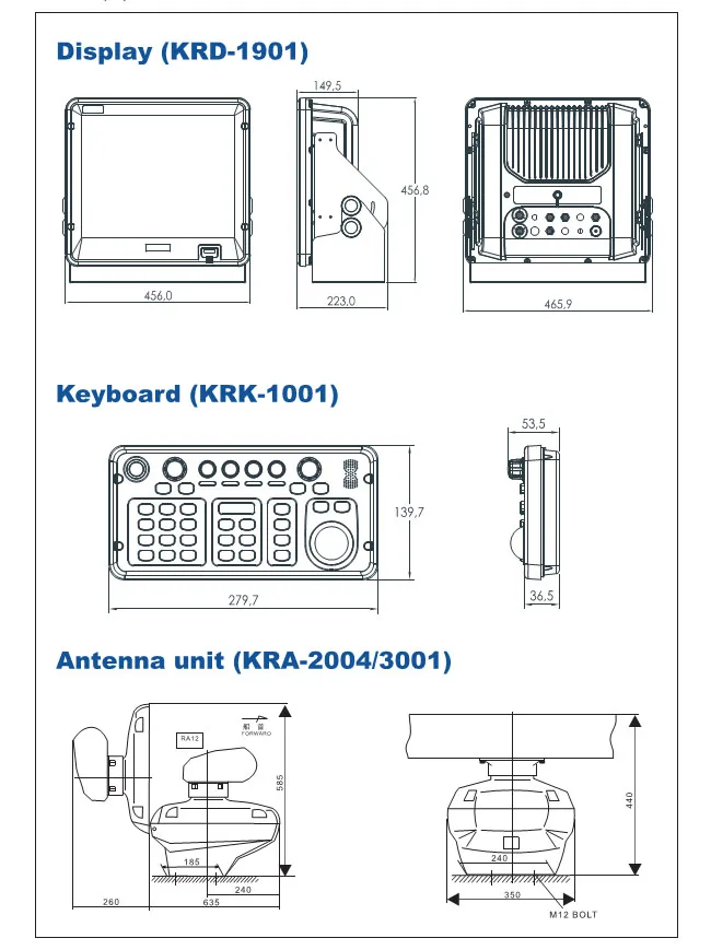 Kr 1968 H 64nm Onwa Marine Radar With Ais Display And Target Tracking W Arpa Automatic Radar Plotting Aid Function View Marine Radar Navigation Onwa Product Details From Shenzhen Shenhuayang Electronic Technology Co Ltd