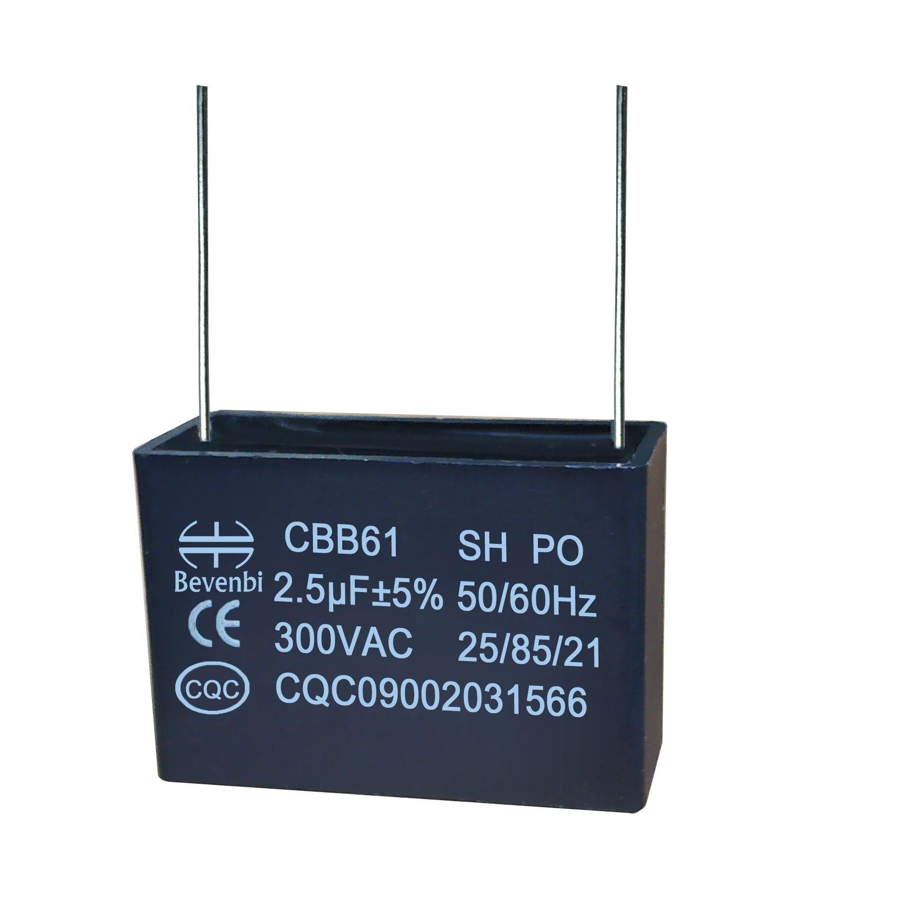 Bm Cbb61 Motor Capacitor 200uf 300v Ac Capacitor 2.5uf 400v Capacitors