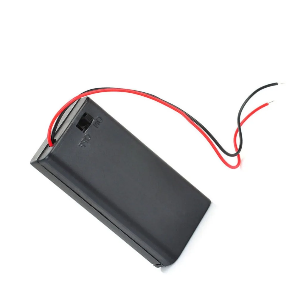 4 Pezzi 3x AA 4.5V Supporto Batteria con Interruttore On/Off e
