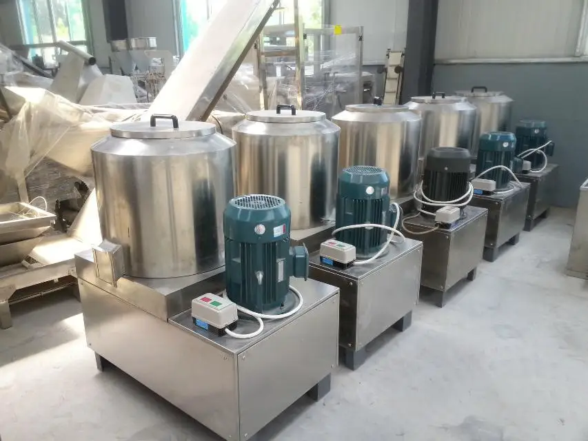 Puffed round cake food production line