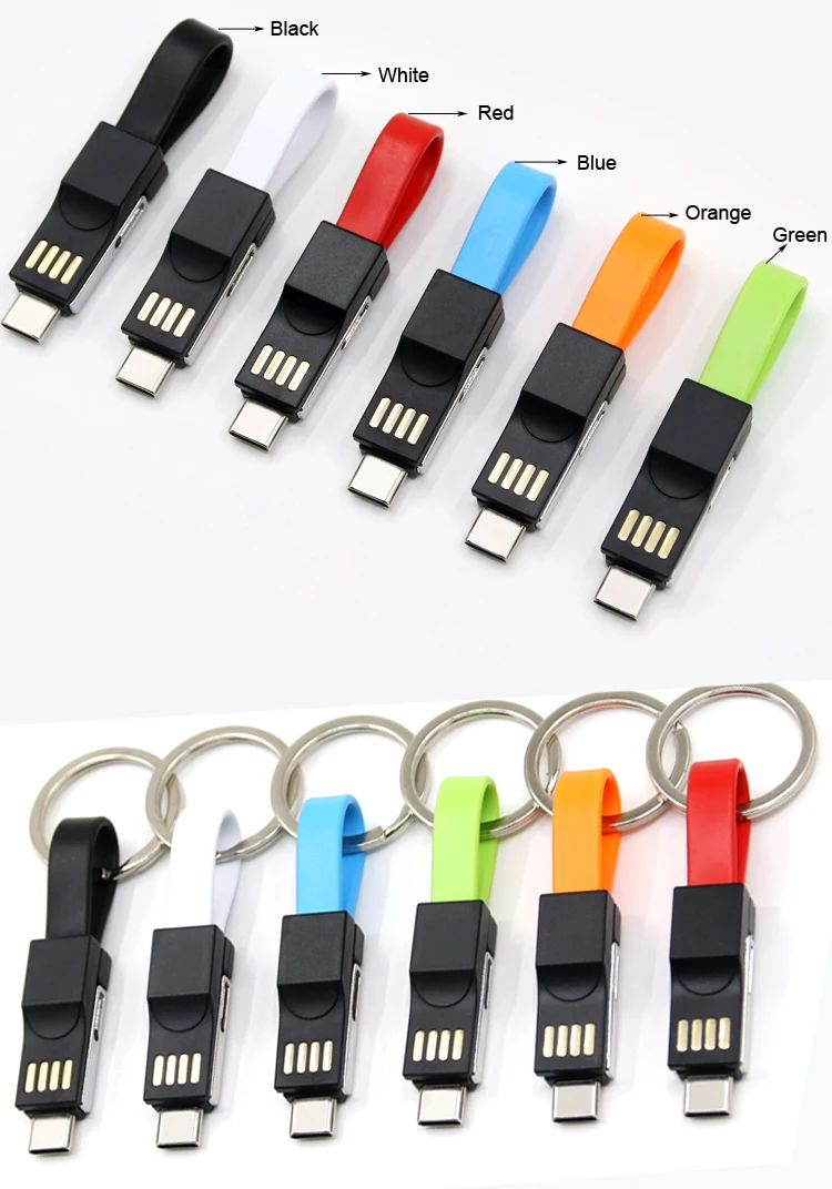 Innovative Products 2020 Coloful Portable Mini Fast Charging Short 3 in 1 Magnetic USB Cable For Christmas Gift - ANKUX.COM