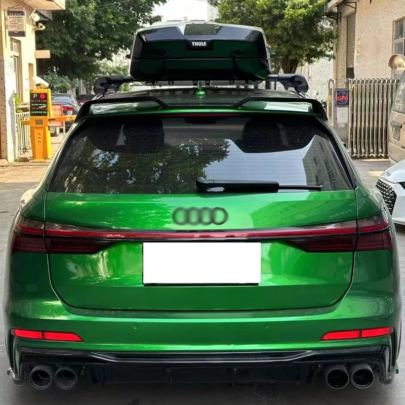 For Hatchback Audi A6 Spoiler 2020 2021 A6 C8 Avant Allroad Spoiler ...