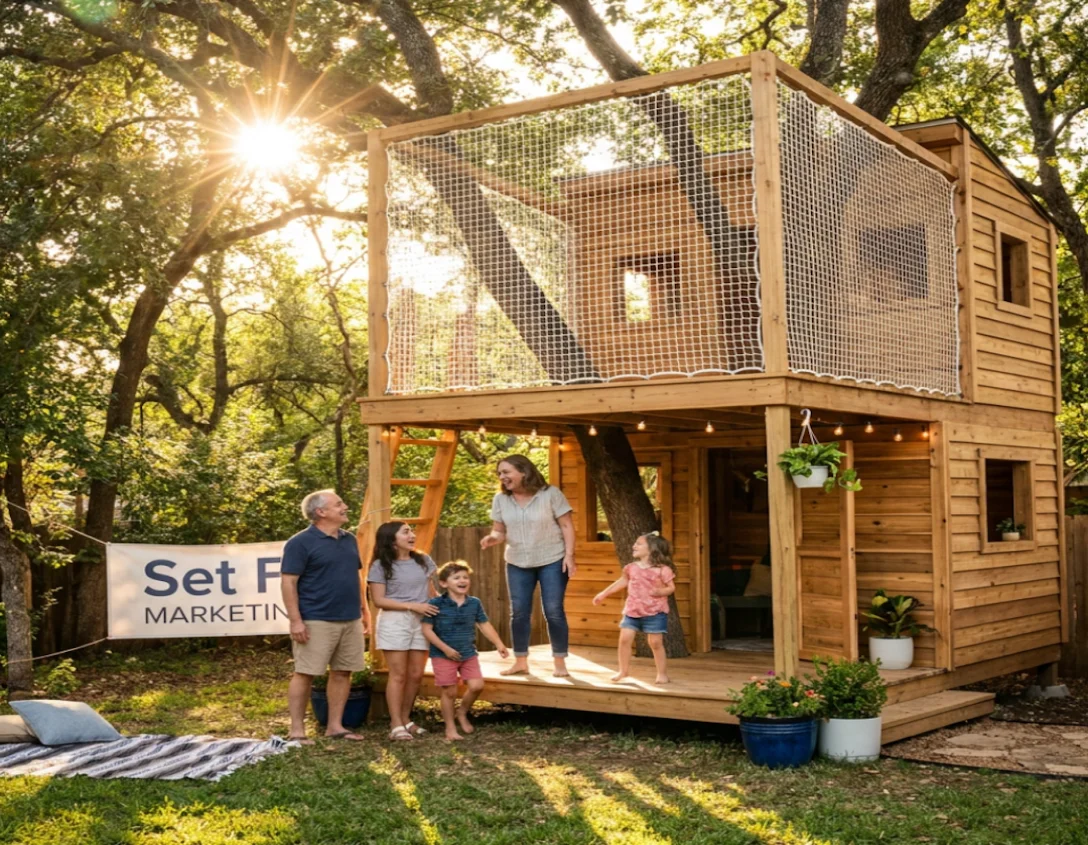 Family Treehouse Safety Net