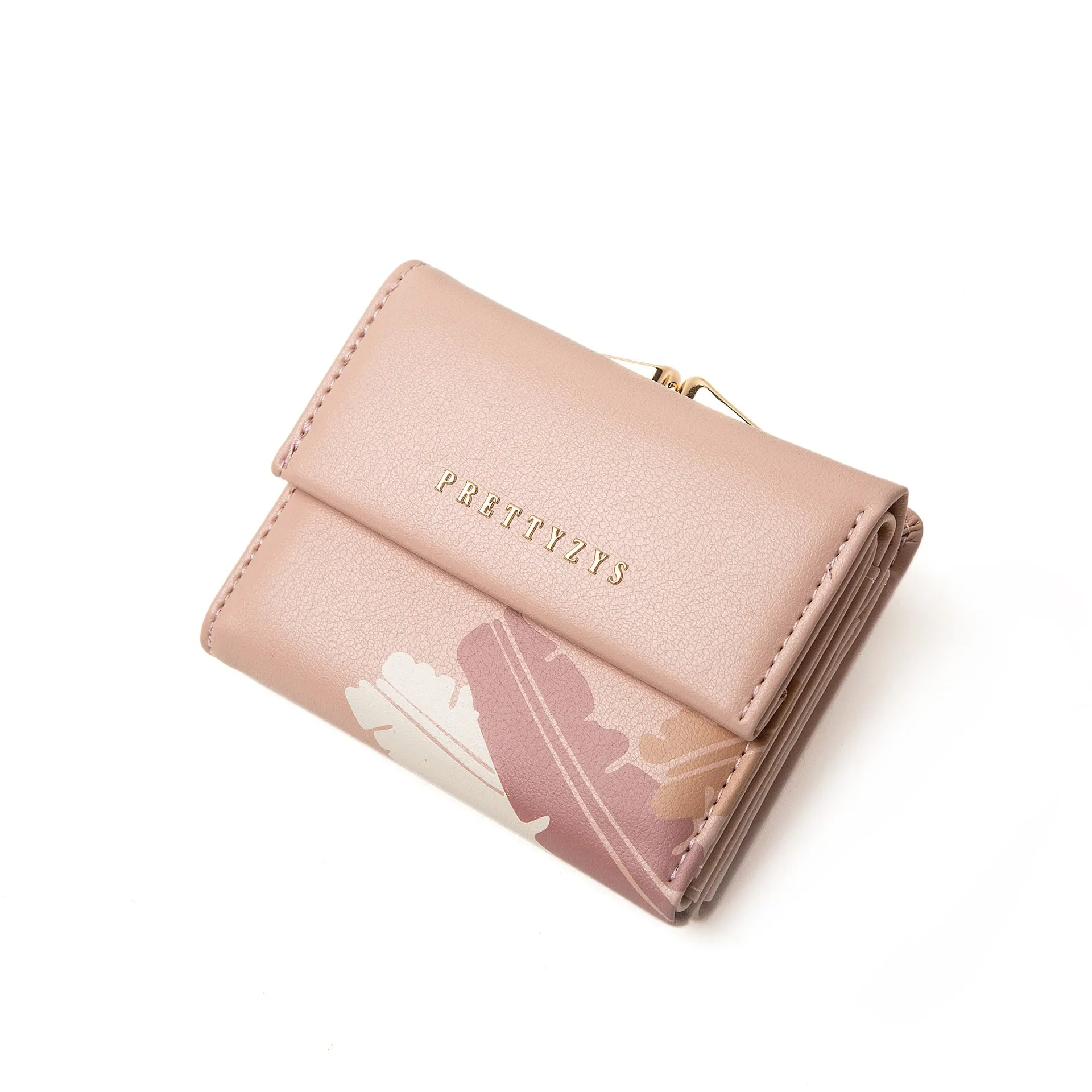 Fashion New Ladies Wallet Korean Version All-match Retro Ins Niche Design  Plaid Small and Exquisite Folding Short Coin Purse