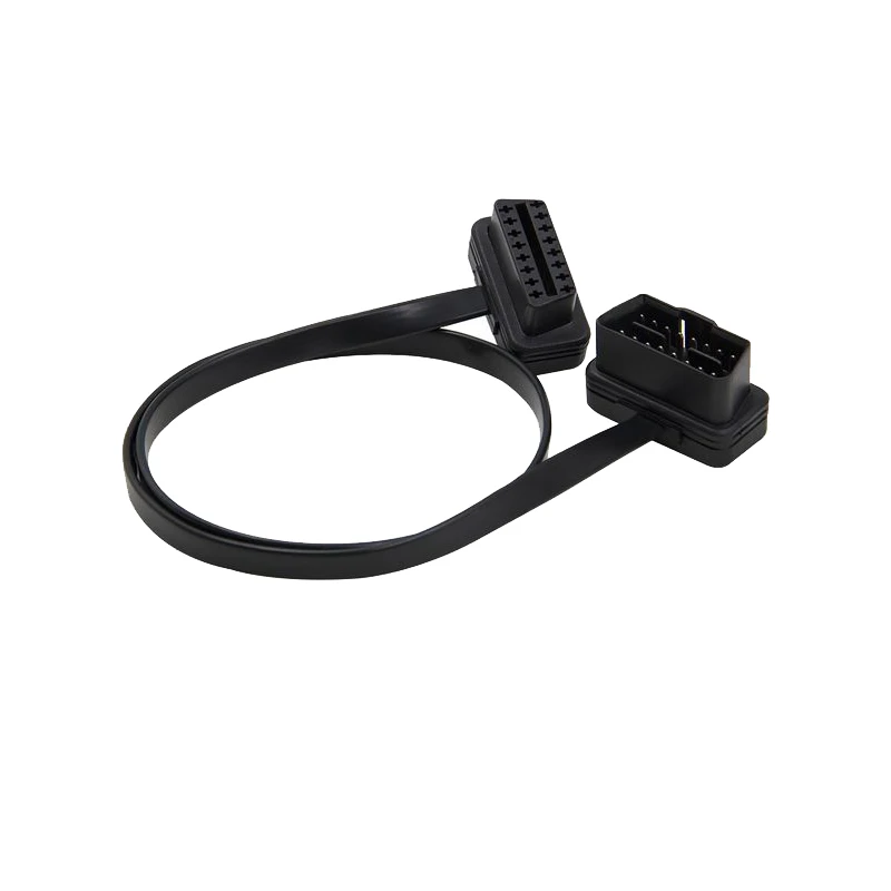OBD2 Male To Female Extension Cable - 16Pin Diagnostic Extender 115cm For CAN Bus Systems