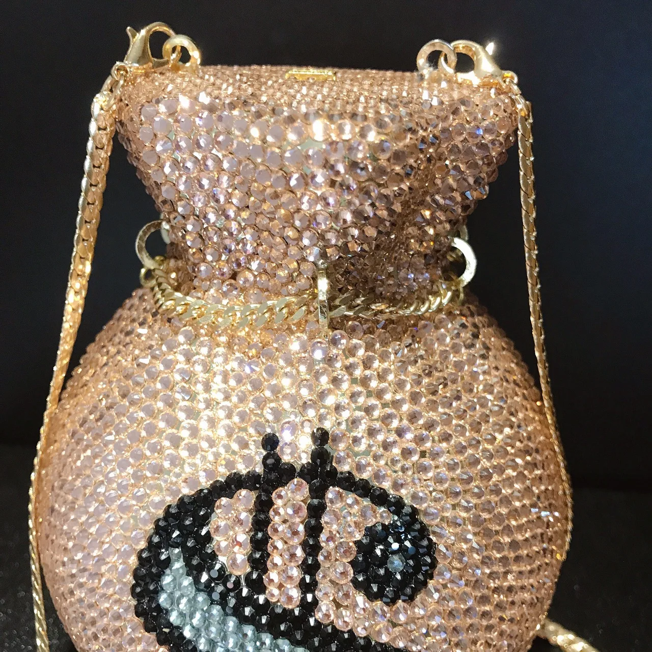 Money On My Mind Rhinestone Sparkle Clutch main image 0