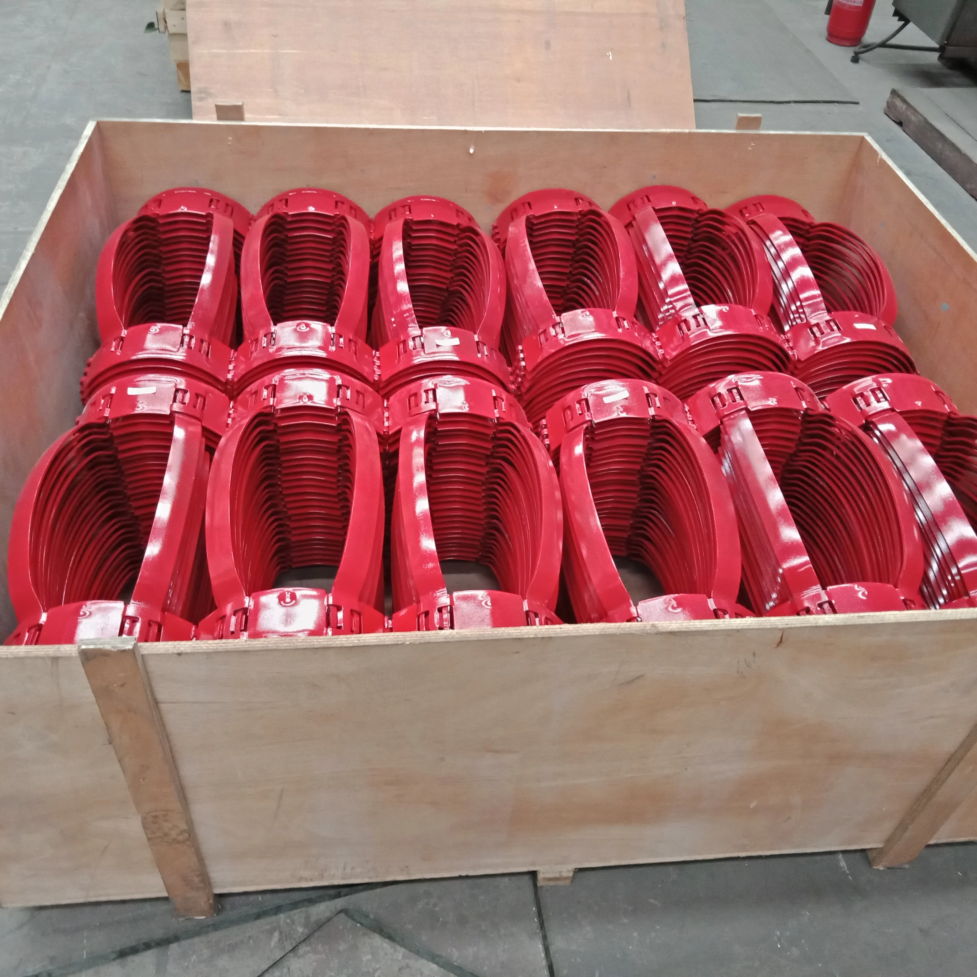 bow spring cementing centralizer for tubing