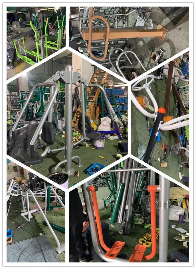 Nebula outdoor  stainless steel tube gym fitness equipment park