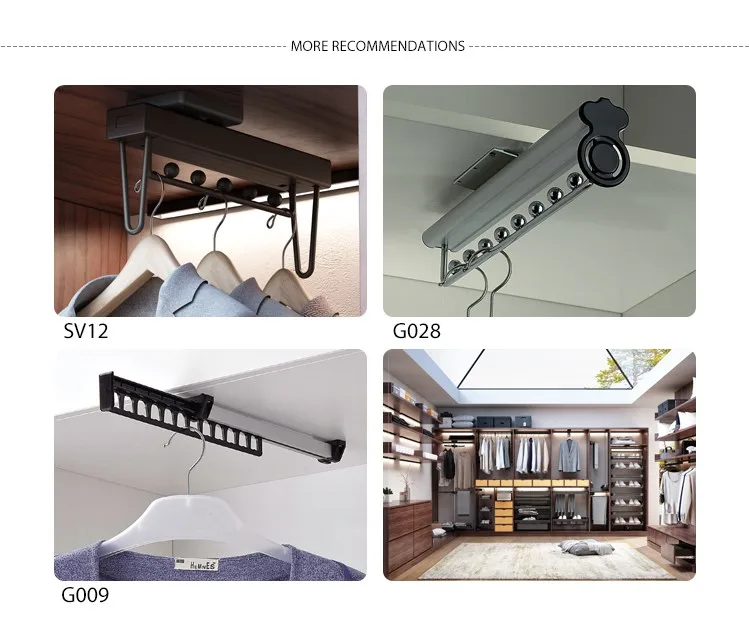 Sliding Slide Out Wall Hung Clothes Drying Airer Rack Metal Garment ...