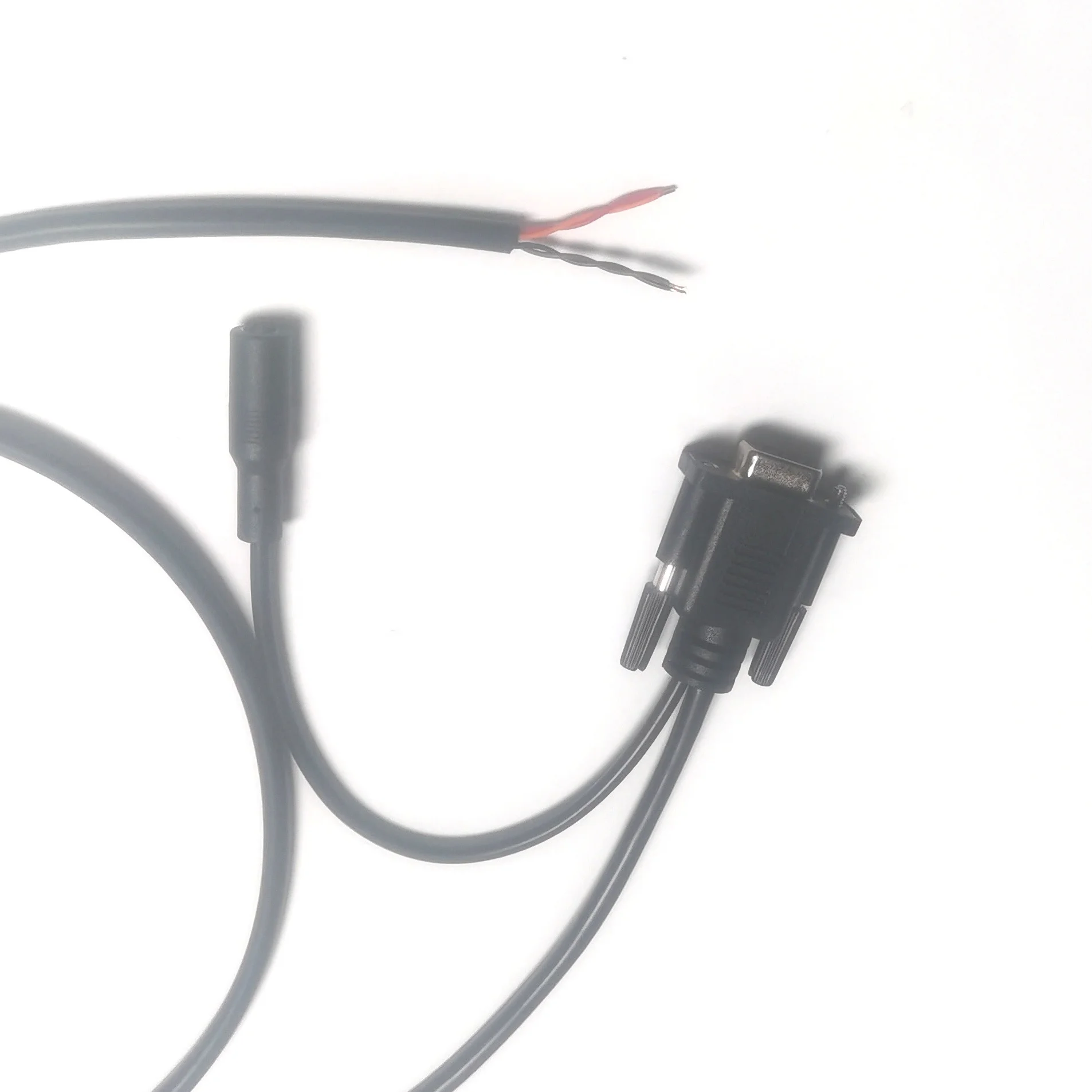 Rs232 Db9 Female Dc5521 Game Plugin Cable 1.2m Pvc Male-female Mini Din ...