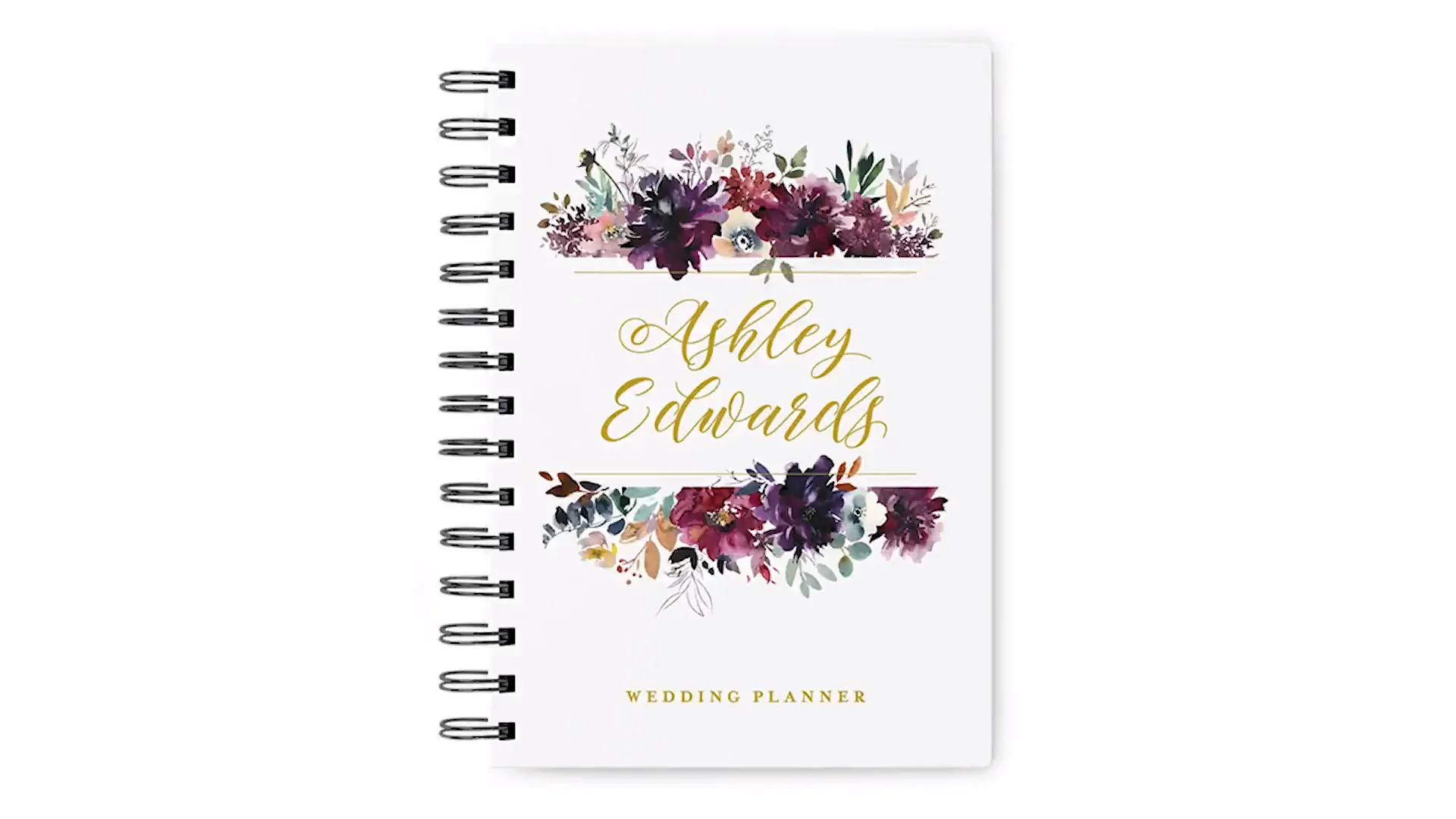 A4 Wholesale Spiral Organizer Custom Wedding Planner Book - Buy Wedding ...