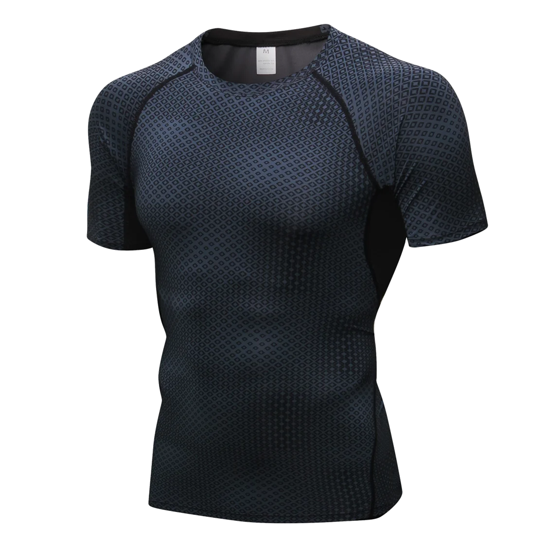 Custom Short Sleeve Sports Tops Seamless Dry Fit Sports Mens