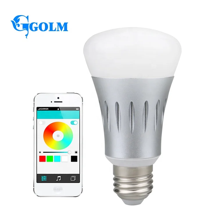 Amazon supplier A19 smart led light bulb with wifi smart led light