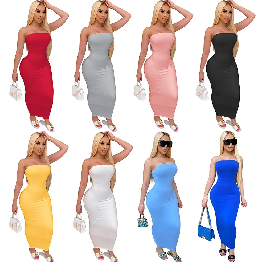 wholesale tube dresses