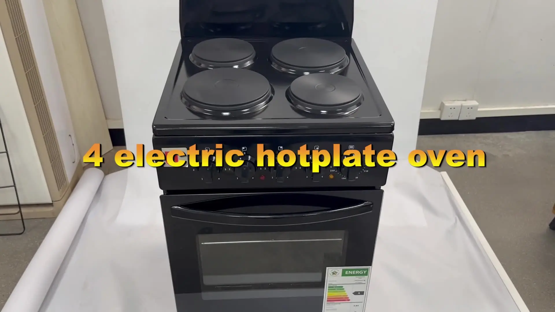 Defy Burner Electric Stove with Oven, 60L Capacity