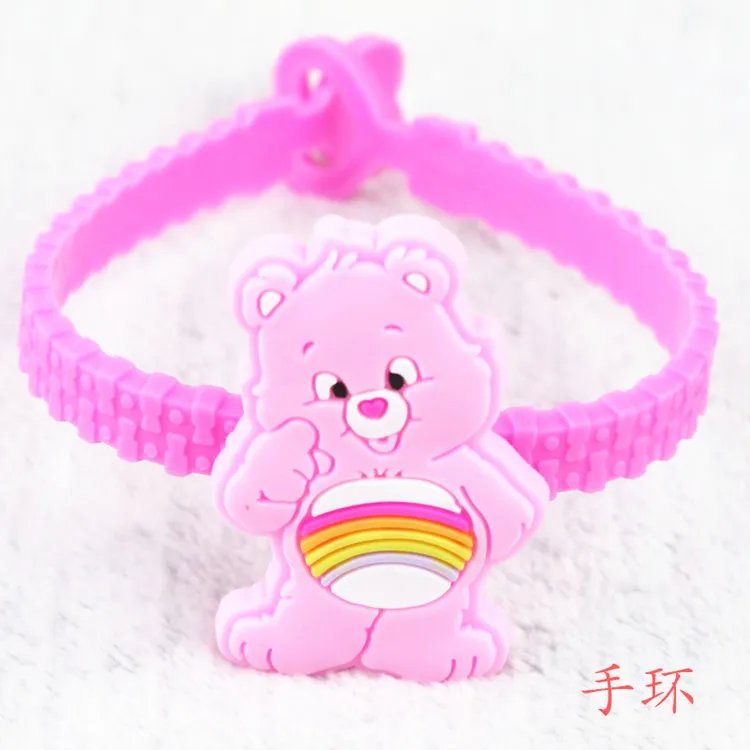 Cheap lovely bangles customized PVC promotion bracelet for kids