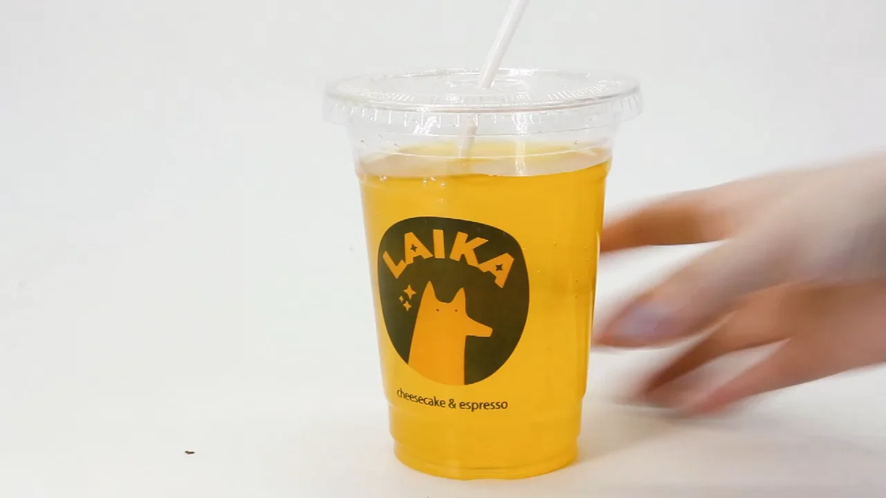 lastic bubble milk tea/coffee/fruit juice cups with lids for
