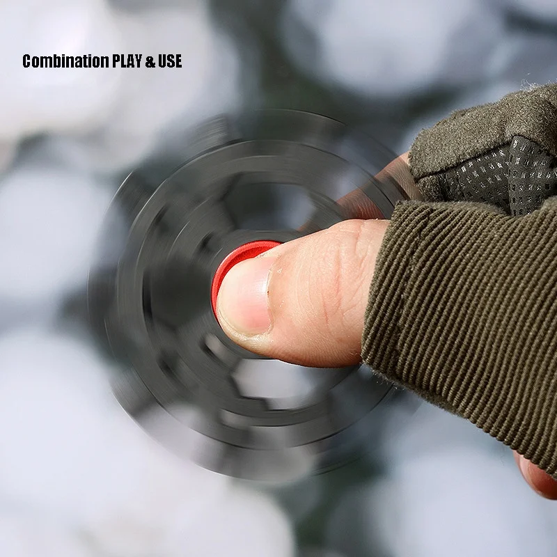 23in1 Snowflake Multitool Fidget Spinner Wrench Bottle Opener