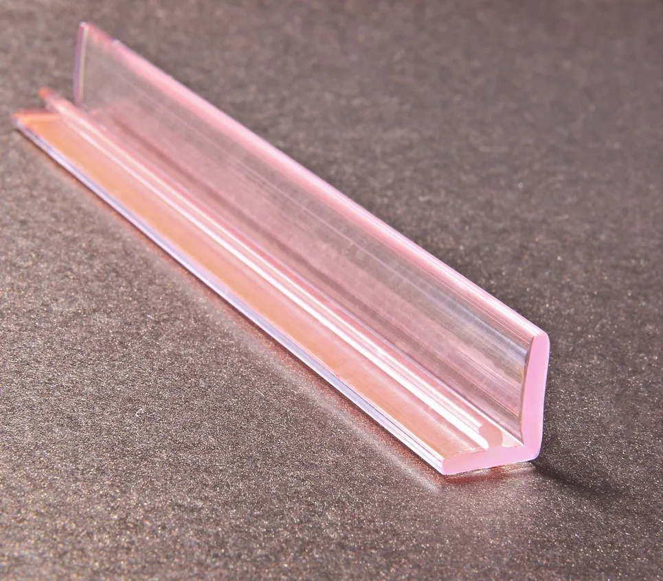 Hot   L-Jamb with Pre-Applied Tape Sealing   80 Inch Replacement Clear  Plastic L-seal for Sliding Shower Door Systems manufacture