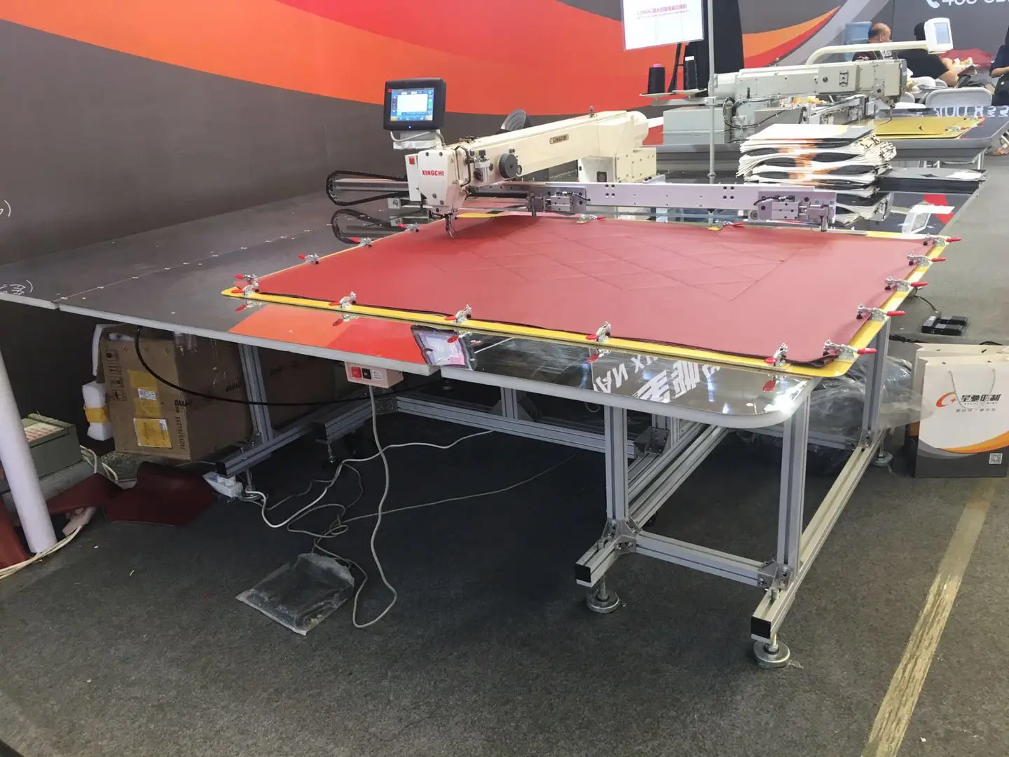 Xc12080 Car Interior Upholstery Cnc Programmable Sewing Machine Large