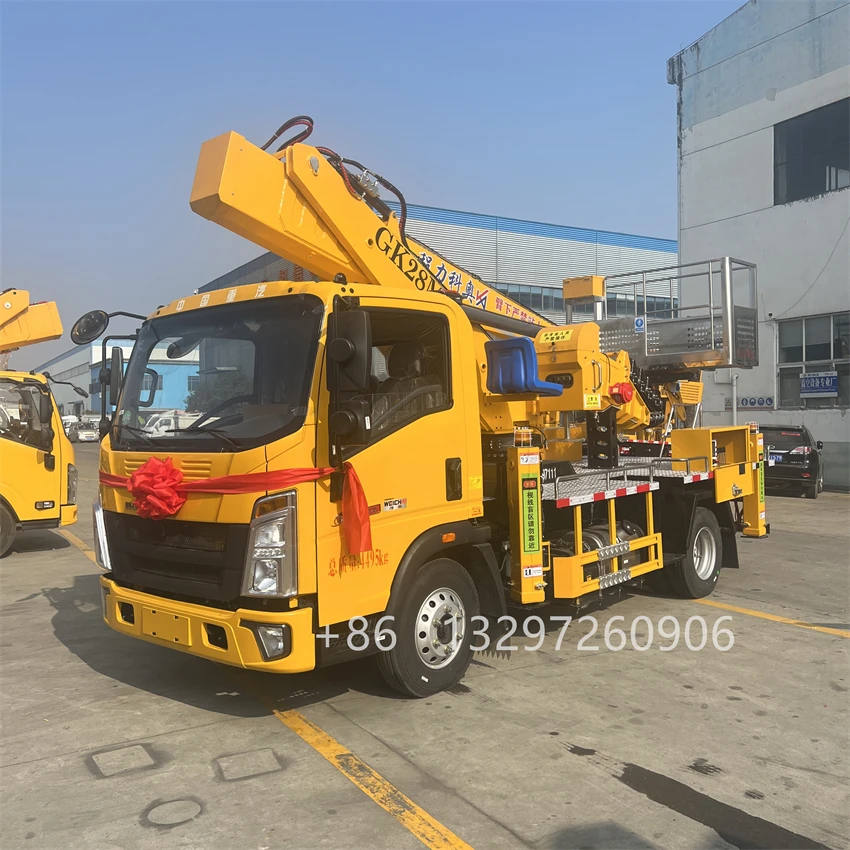 Aerial Manlift Work Platform Truck Isuzu Aerial Work Platform Truck ...