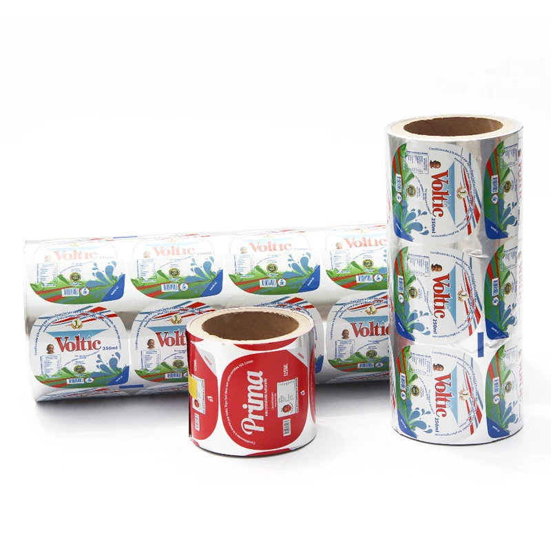 Pp Cup Aluminum Foil Sealing Film For Yogurt/coffee/juice/water Cups