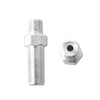 Professional factory supplier threaded straight coupling bulkhead fittings brass