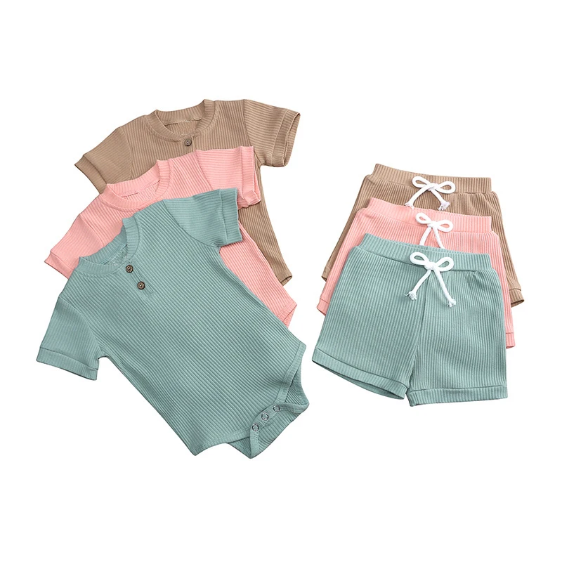 wholesale ribbed baby clothes