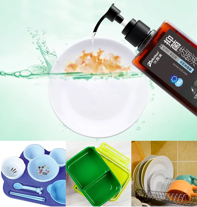 Private Label Enzyme Organic Dishwashing Liquid Bulk Buy Organic