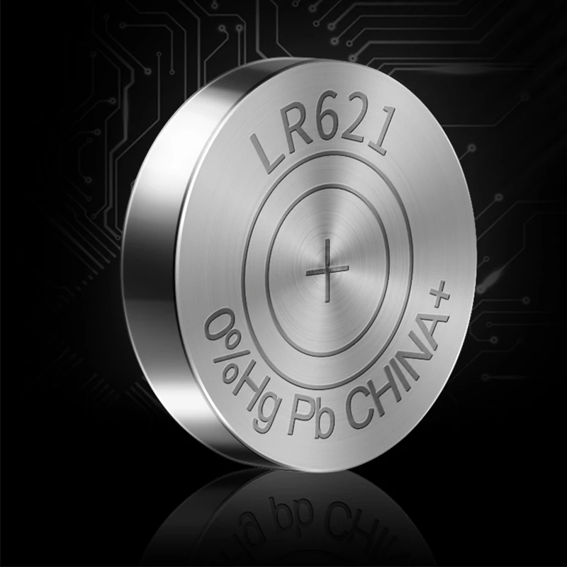 Long Shelf Life 0 Mercury Ag1 Lr621 Watch Button Cell Battery Buy