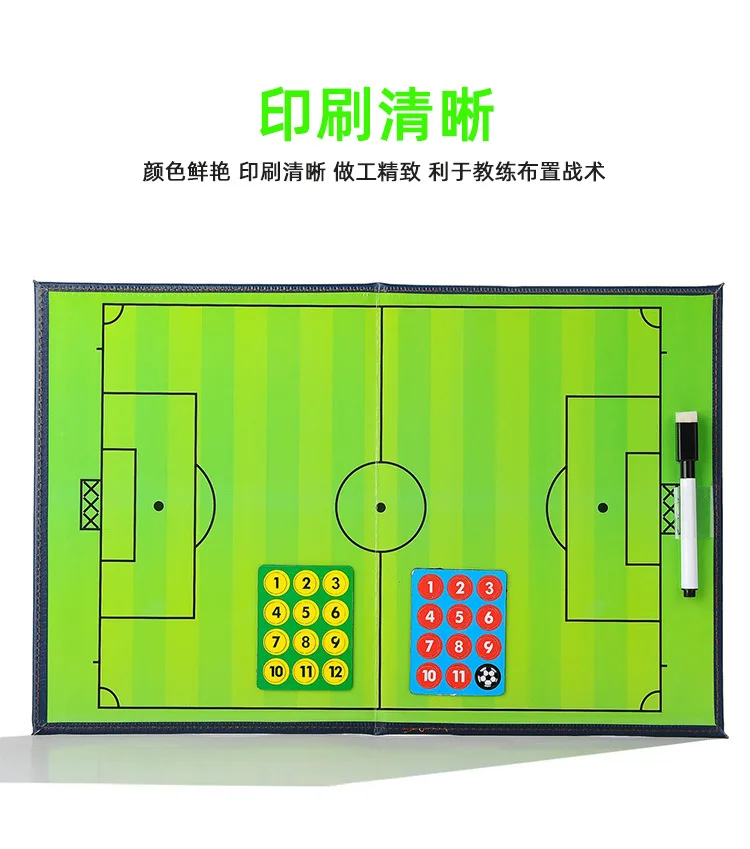 foldable soccer tactical board