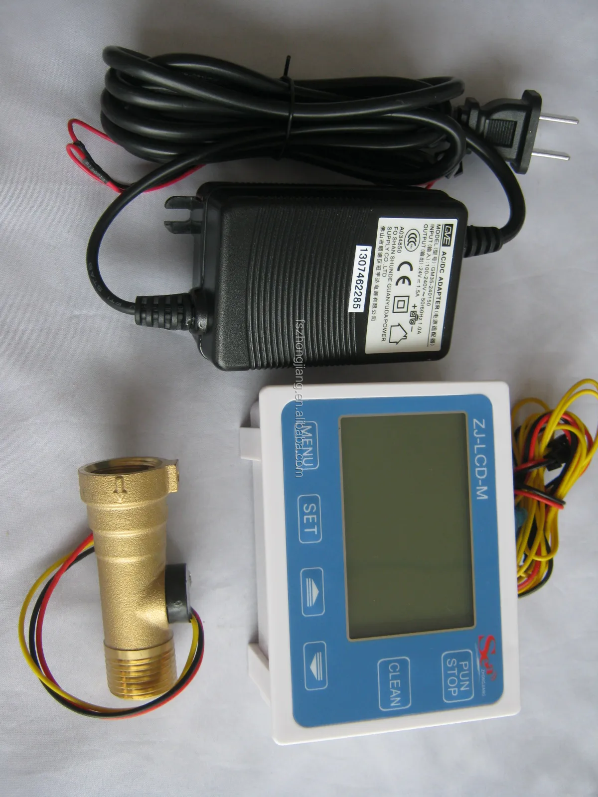 Flow Quantitative Lcd Digital Display Flowmeter Flow Controller Liquid