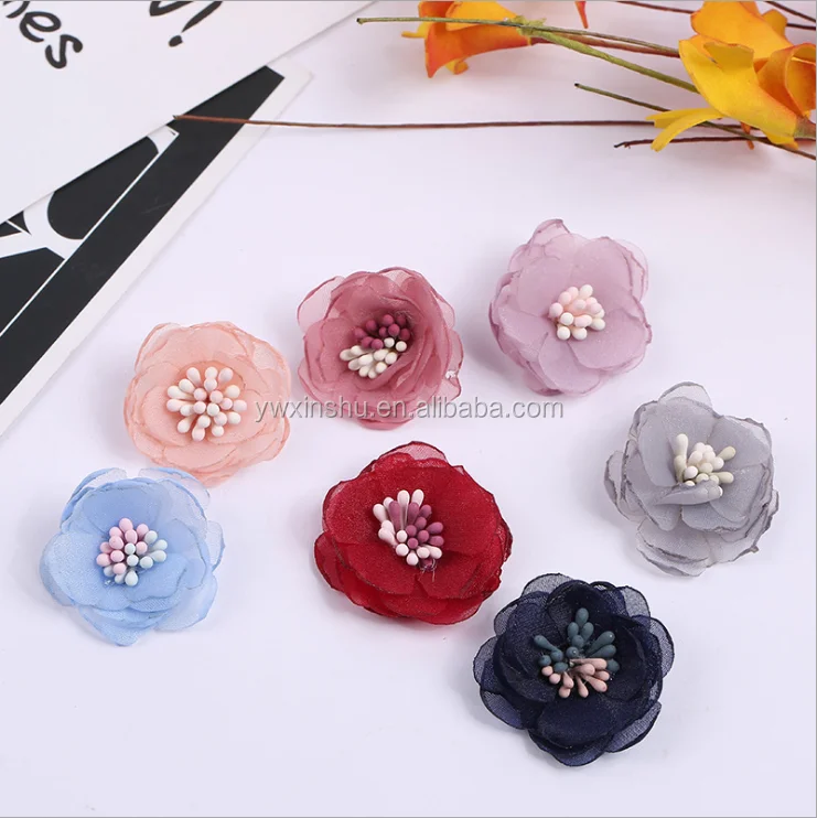 Kain Sifon Elegan Bunga Kain Buatan Tangan Untuk Ikat Kepala Rambut Buy Tekstil Kain Bunga Kuncup Bunga Bunga Product On Alibaba Com