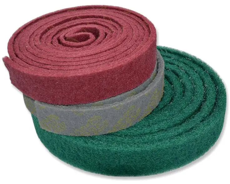 High Quality Industrial Scrub Thicken Scouring Pad Rolls Buy Scouring
