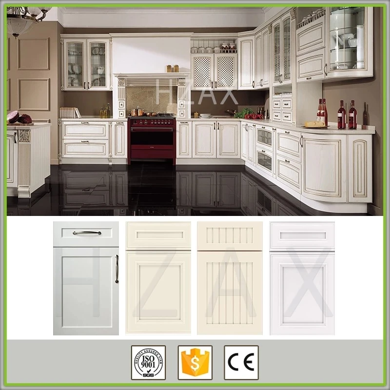Style Kitchen Cupboard White Modern Small Kitchen Design Solid Wood Kitchen Cabinet