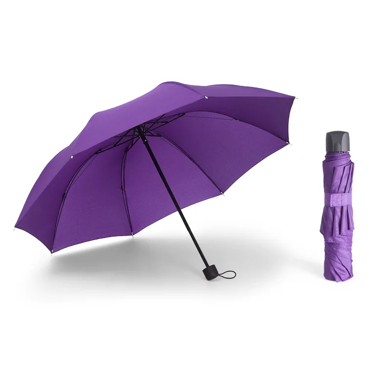 Custom 3 Folding Umbrella For Promotion Gift Umbrella Factory Price