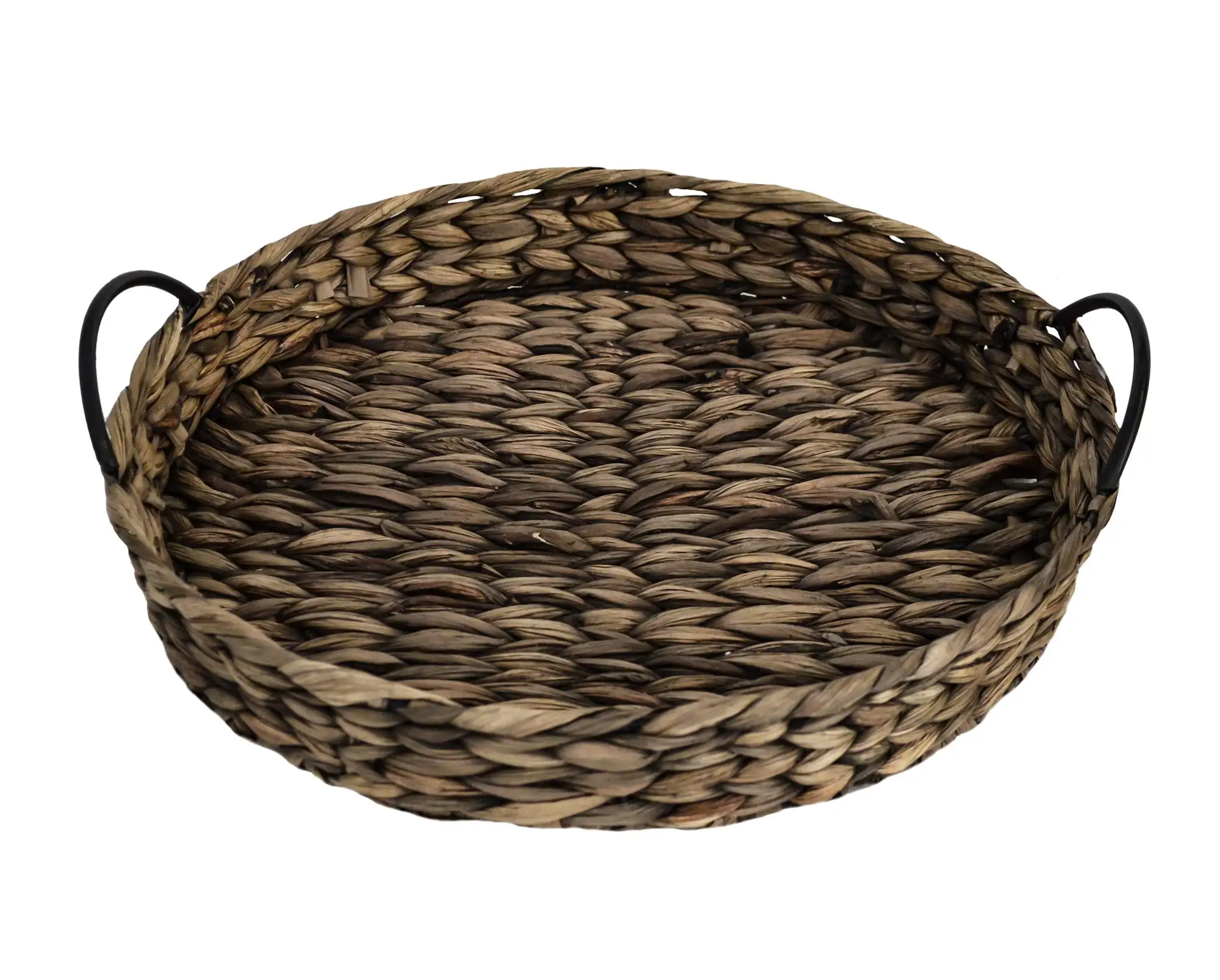 Ceramic Serving Dish Tray with Round Bamboo Pattern Customizable Logo Minimalist White Porcelain Tableware for Home Party Use factory